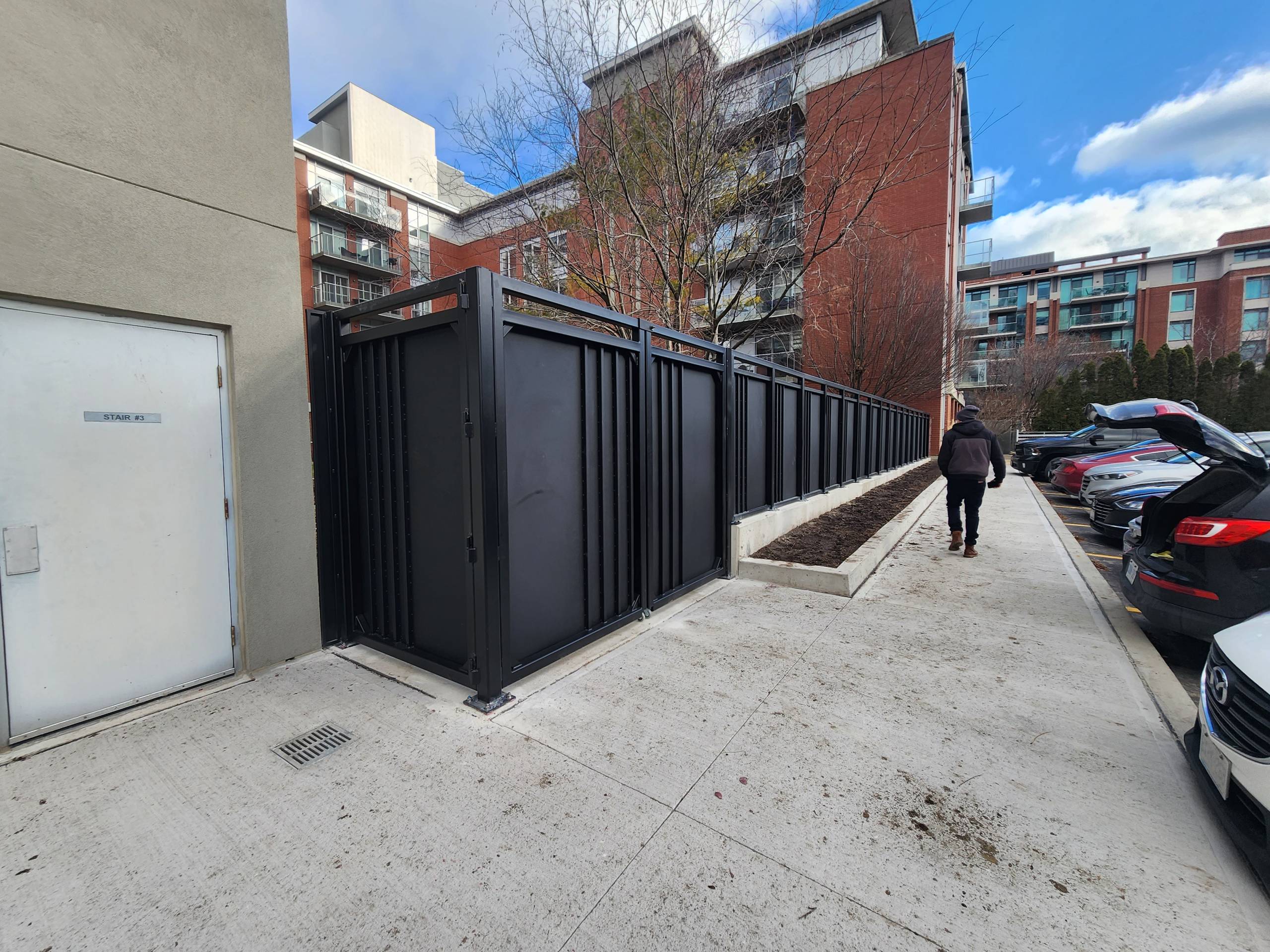 Metal Fence And Gate